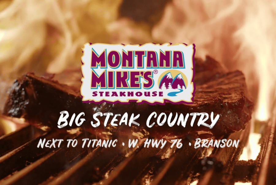 Montana Mike's Steakhouse TV food and beverage ad produced by Digital Lunchbox, a video production company serving Springfield, Branson and Missouri.