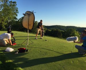 Video production in Branson Missouri at Top of the Rock Golf Course